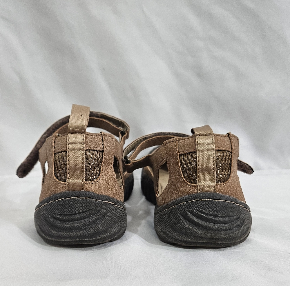 JBU Brown Mary Jane Sandals Womens Size 6 - Picture 7 of 11